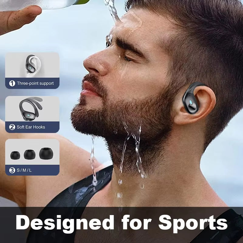 Sports in Ear Wireless Earloop with Built-In ENC Noise Reduction Function High-Definition Sound Effect without Delay