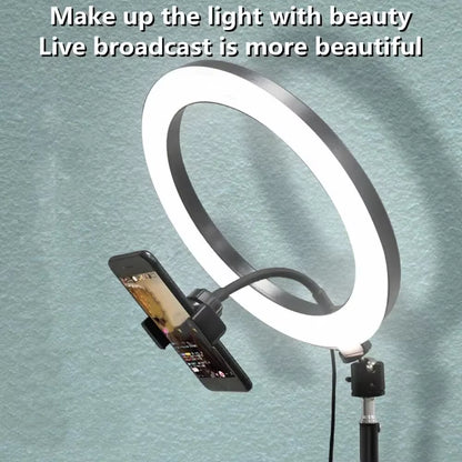 10Inch Selfie Ring Light, Photography Fill Light Led Ring Lamp Ringlight for Video Recording Live Broadcast Selfie Led Lamp